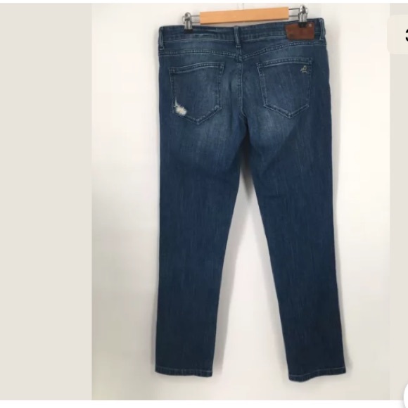 DL1961 Riley Boyfriend Jeans Nassau Wash 29 - Picture 3 of 7